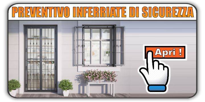 preventivo inferriate di sicurezza
