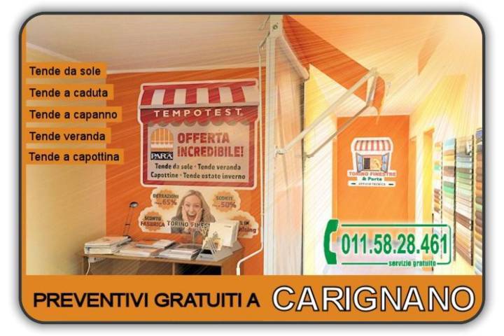 Prezzi tenda Carignano