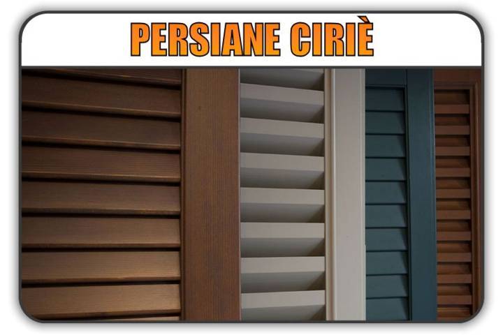 persiana Ciriè, persiane alluminio Ciriè