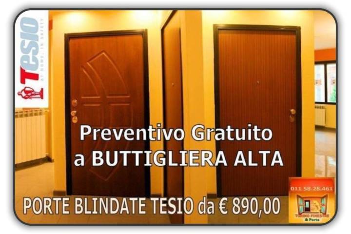 porte blindate Buttigliera Alta porte blindate tesio Buttigliera Alta