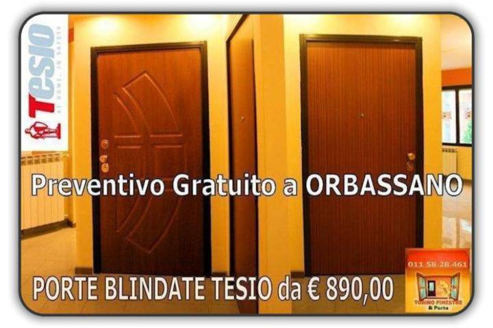 porte blindate Orbassano porte blindate tesio Orbassano