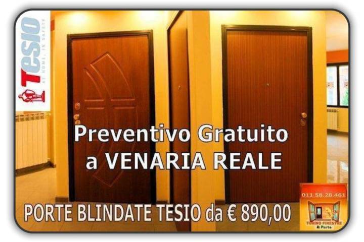 porte blindate tesio Venaria Reale