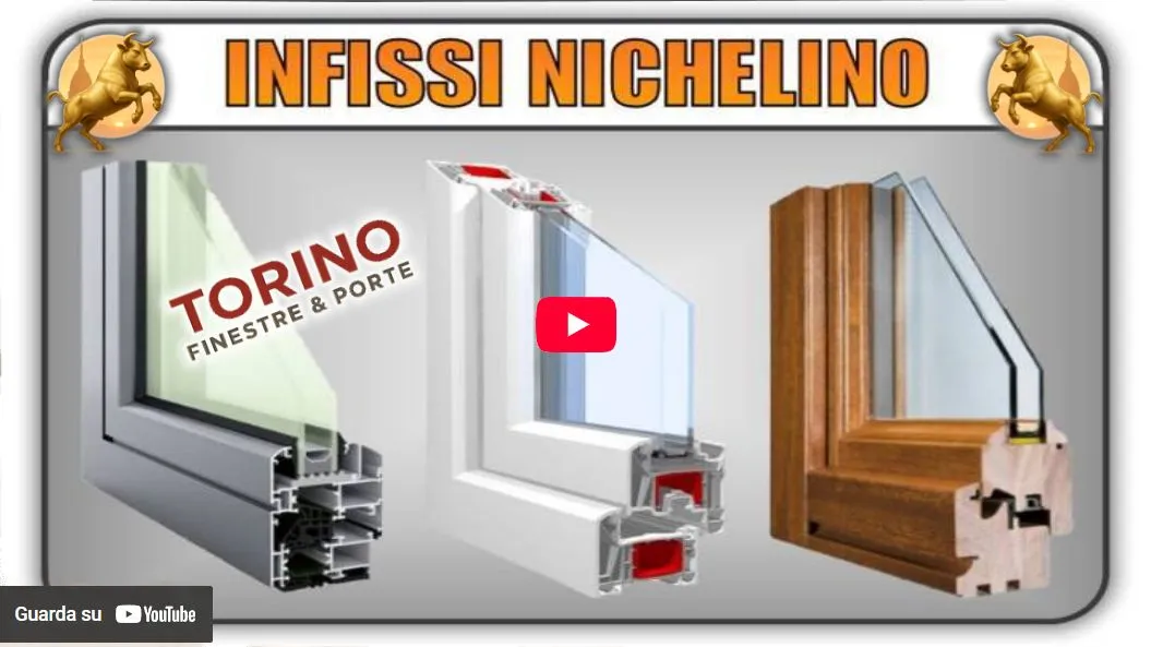 Video Torino Finestre: infissi serramenti finestre pvc legno alluminio Nichelino