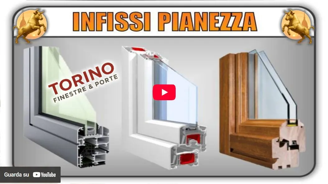 Video Torino Finestre: infissi serramenti finestre pvc legno alluminio Pianezza