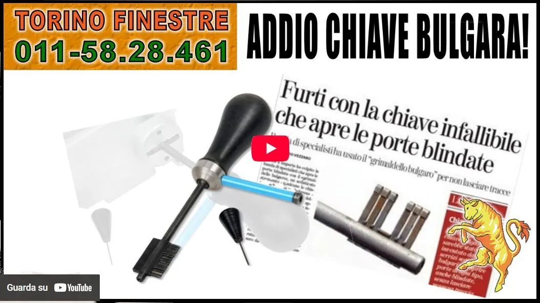 Video Vinovo Finestre: Chiave Bulgara
