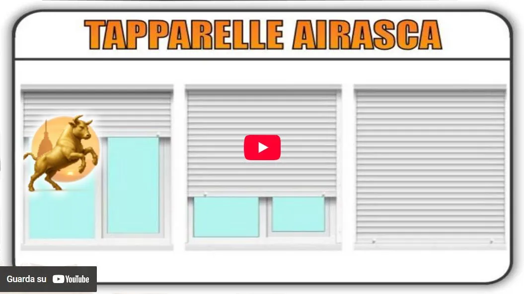 Video Torino Finestre: Tapparelle Airasca