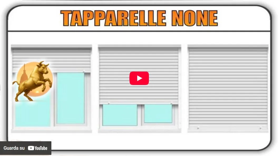 Video Torino Finestre: Tapparelle None