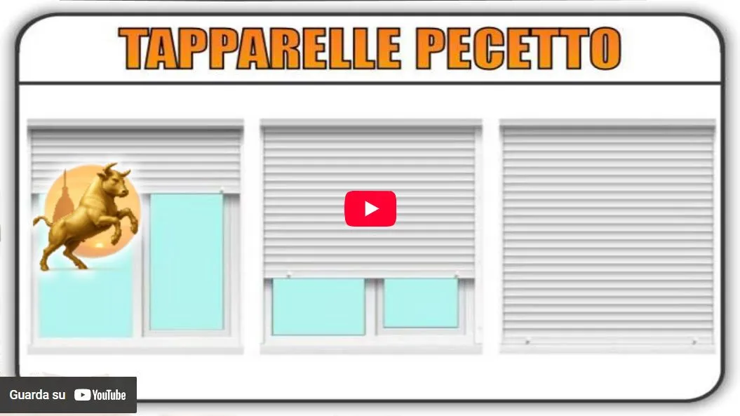 Video Torino Finestre: Tapparelle Pecetto Torinese