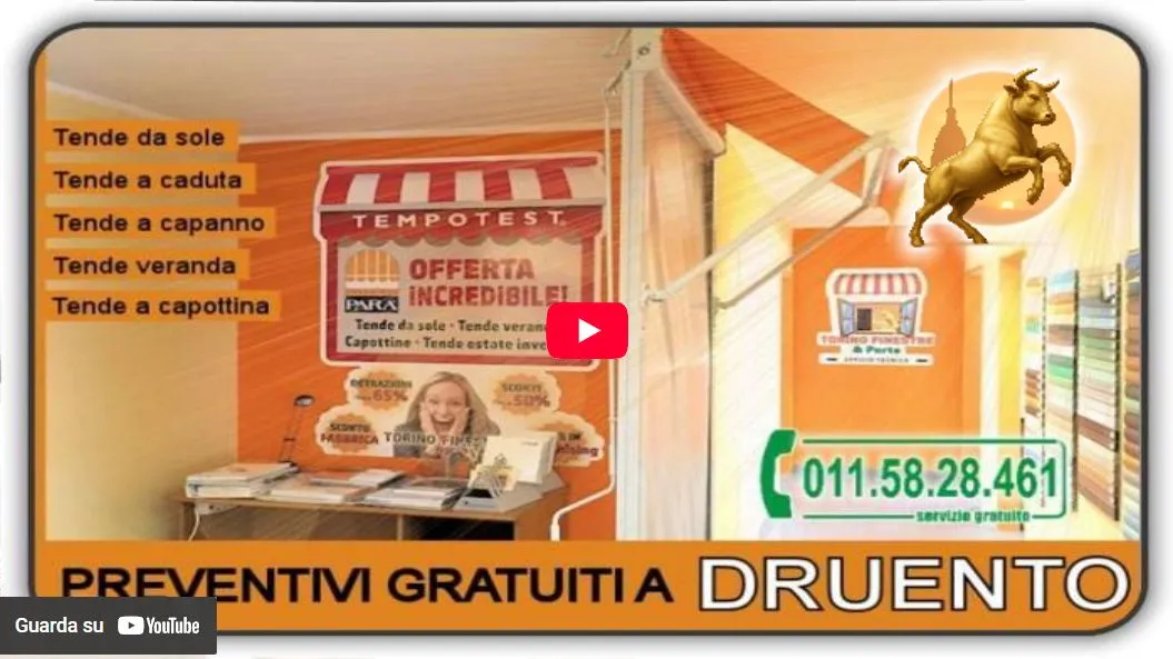 Video Torino Finestre: Tende da Sole Druento