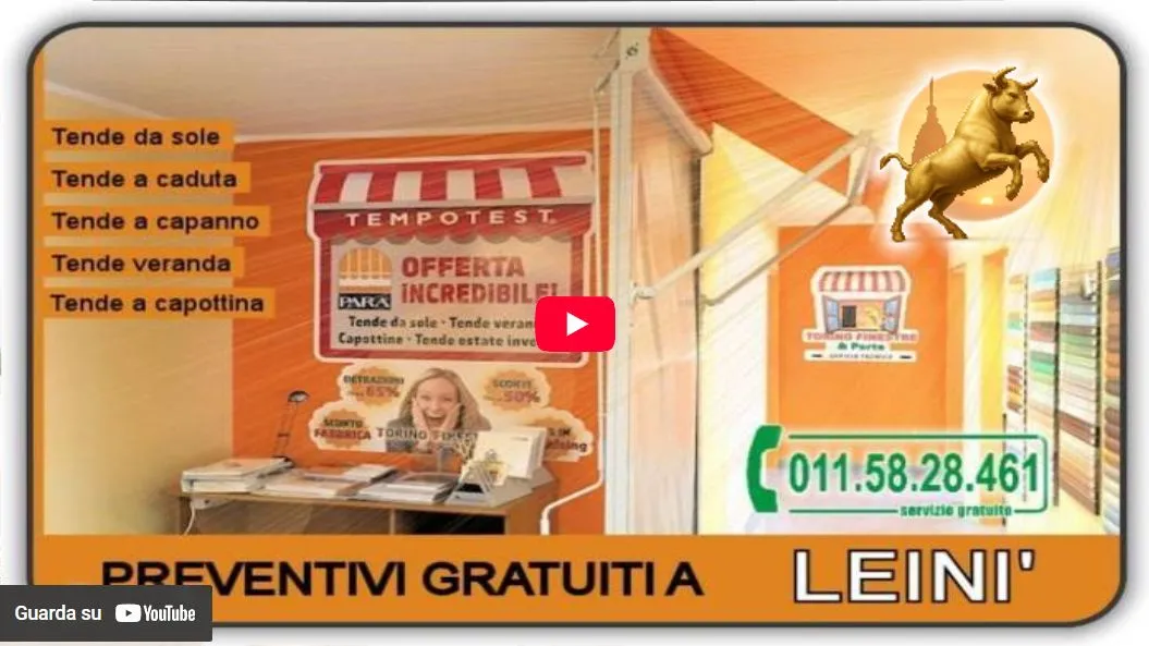 Video Torino Finestre: Tende da Sole Leinì