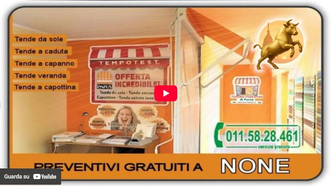 Video Torino Finestre: Tende da Sole None