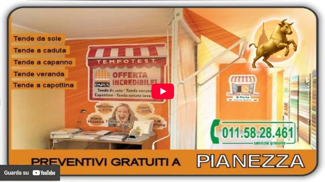 Video Torino Finestre: Tende da Sole Pianezza