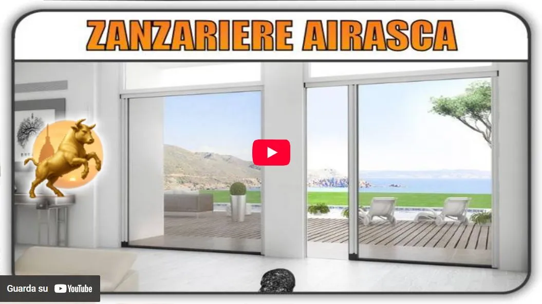Video Torino Finestre: Zanzariere Airasca